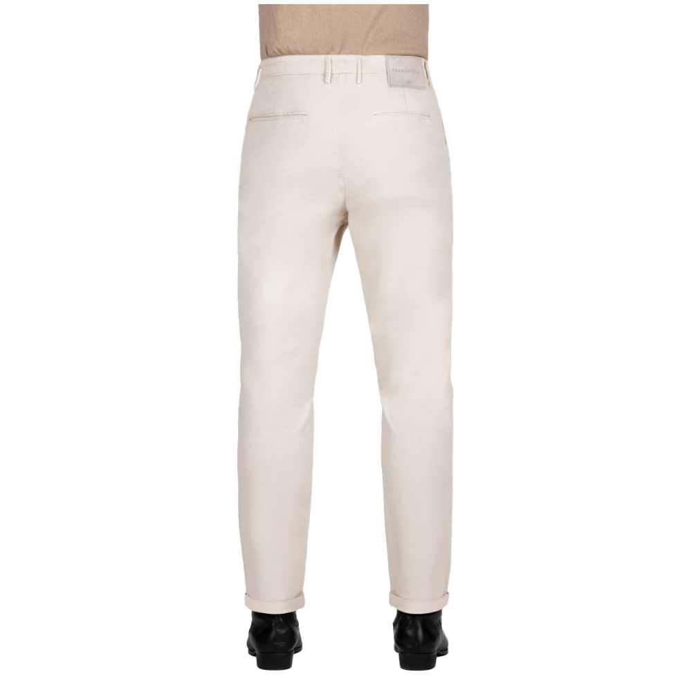 Tramarossa White Cotton Pant