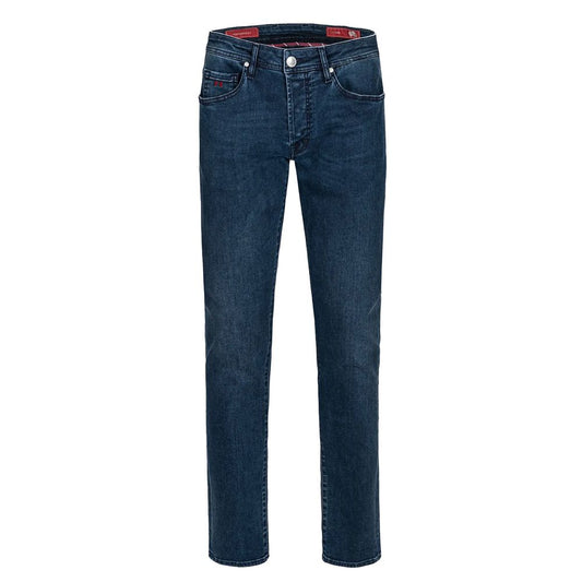 Tramarossa Blue Cotton Jeans Denim