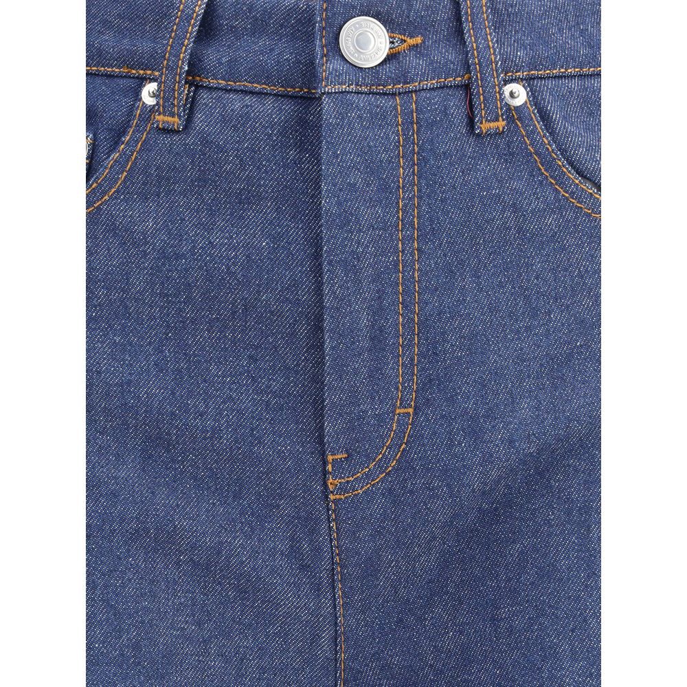 Ami Paris Flare fit Jeans in raw