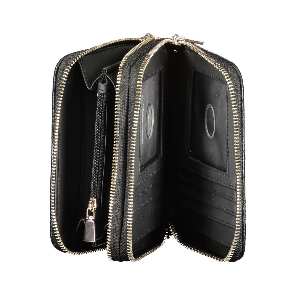 Guess Jeans Črna denarnica iz polietilena