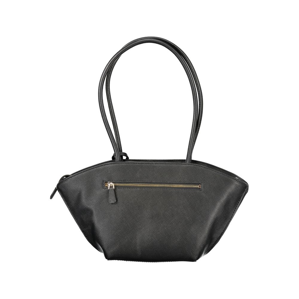 Guess Jeans Black Polyethylene Handbag