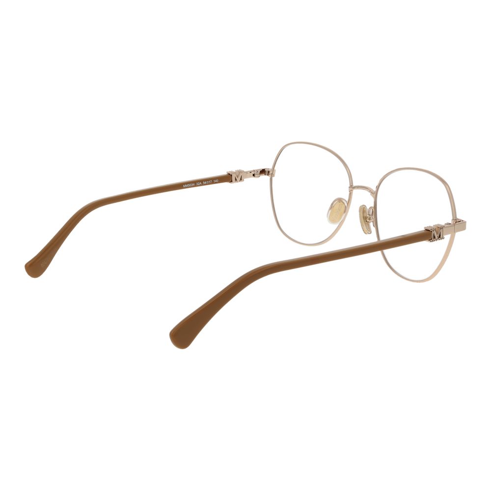 Max Mara Gold Metal Glasses (Frames)