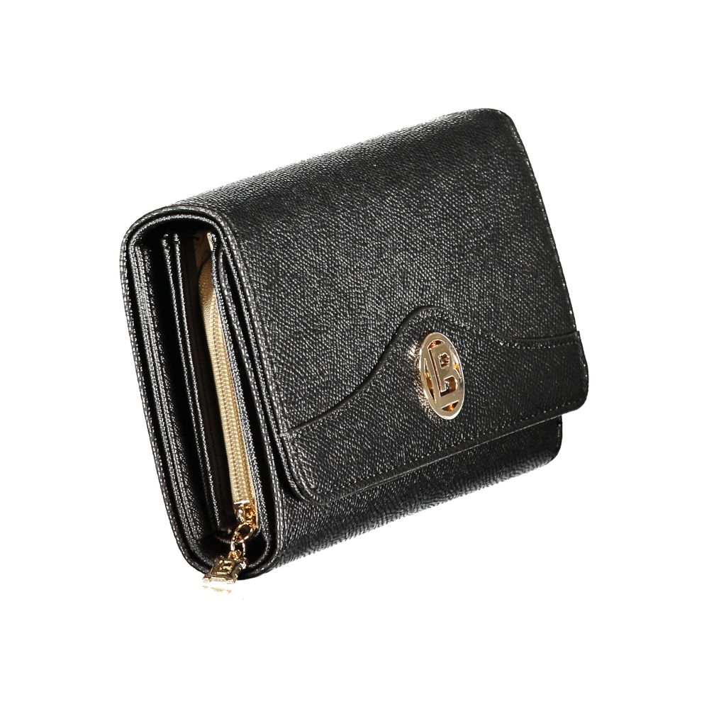 Laura Biagiotti Black Polyethylene Women Wallet