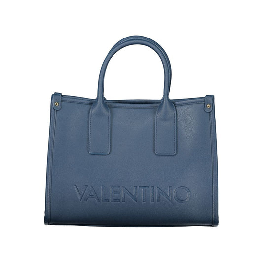Mario Valentino Blue Polyethylene Handbag