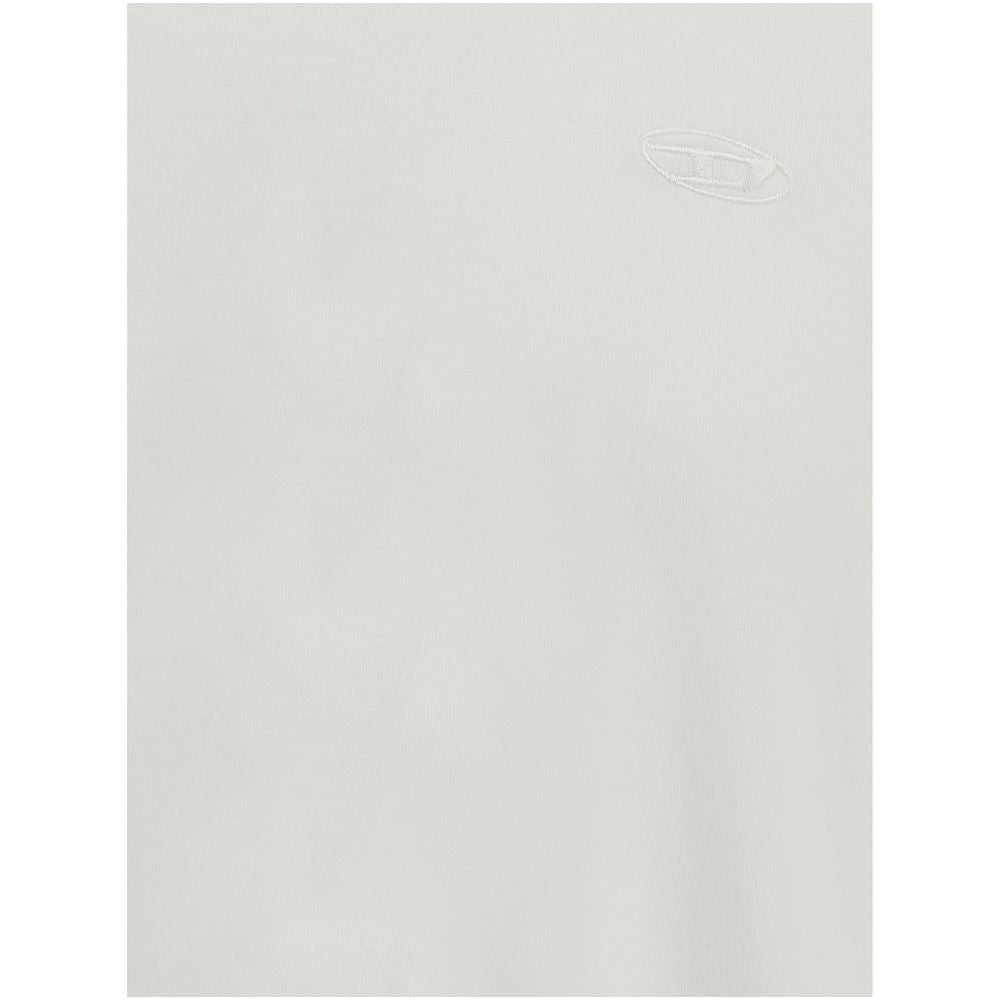 Diesel White Cotton T-Shirt