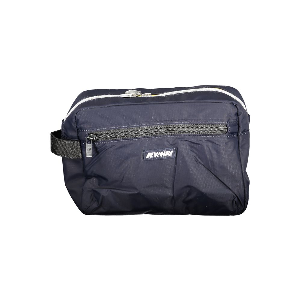 K-WAY Blue Polyester Toiletry Bag