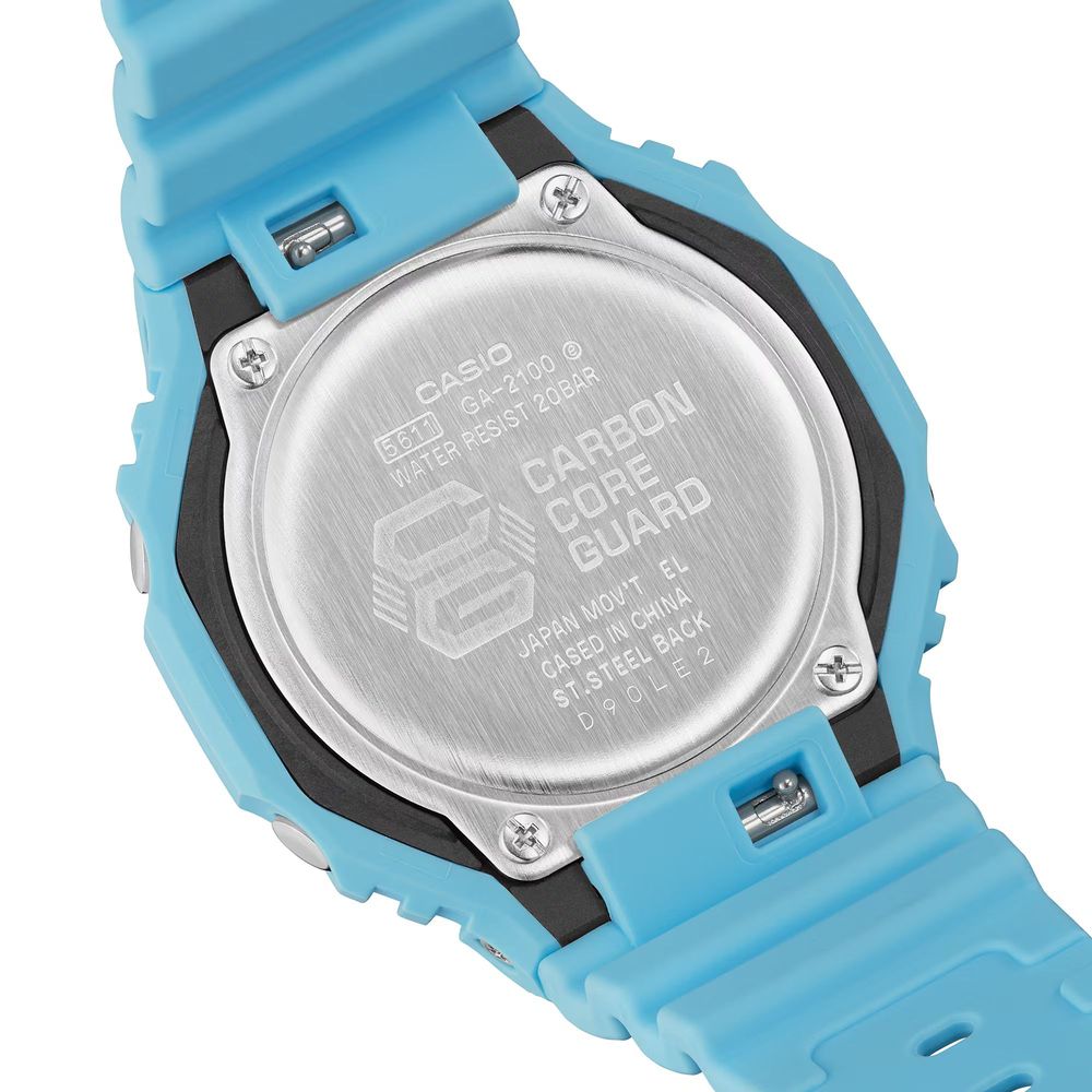 Casio Blue Resin Sport Watch
