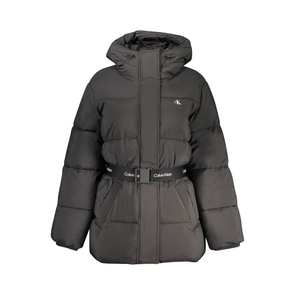 Calvin Klein črna najlonska ženska jakna