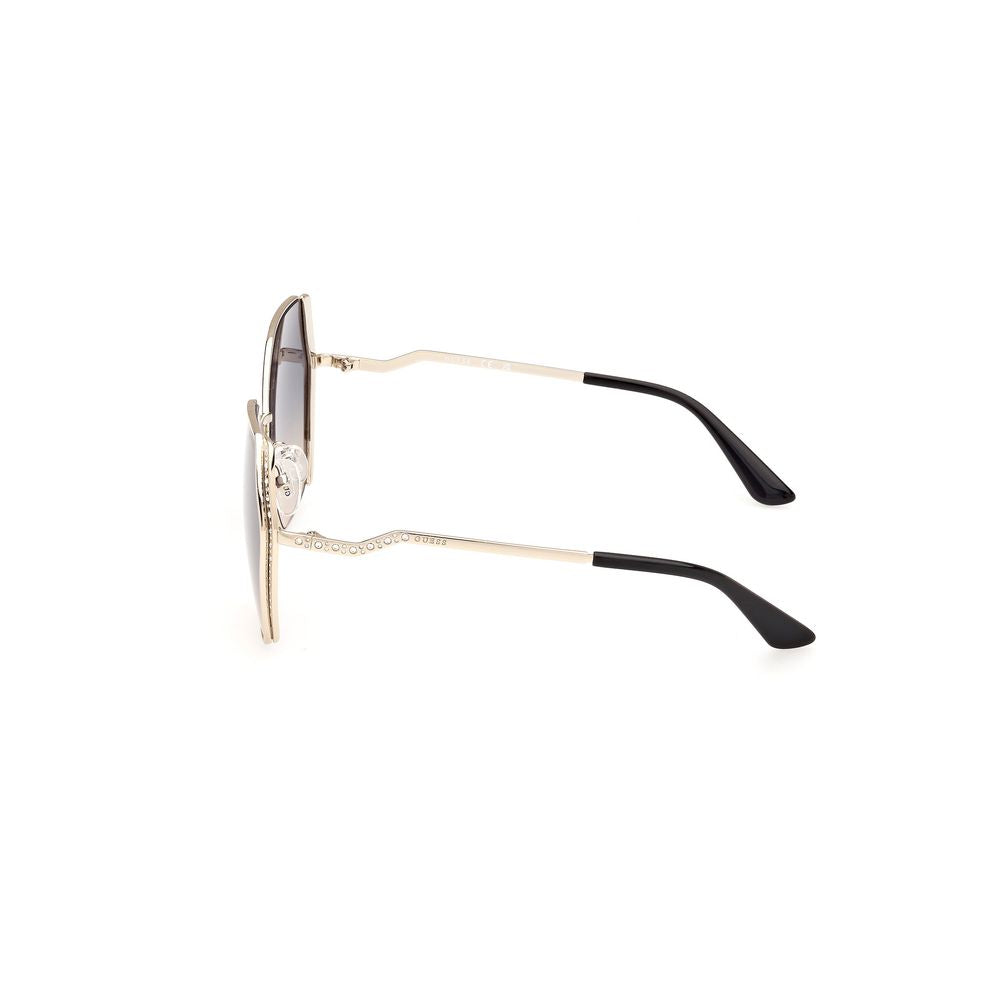 Zlata kovinska sončna očala Guess