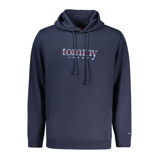 Moška bombažna majica Tommy Hilfiger modre barve