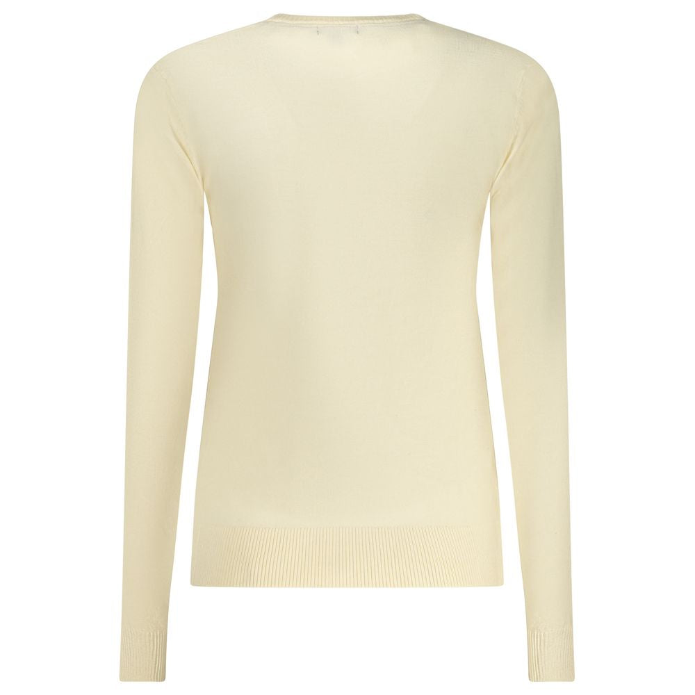 Norveška 1963 Bianco Viscosa Donna Maglia