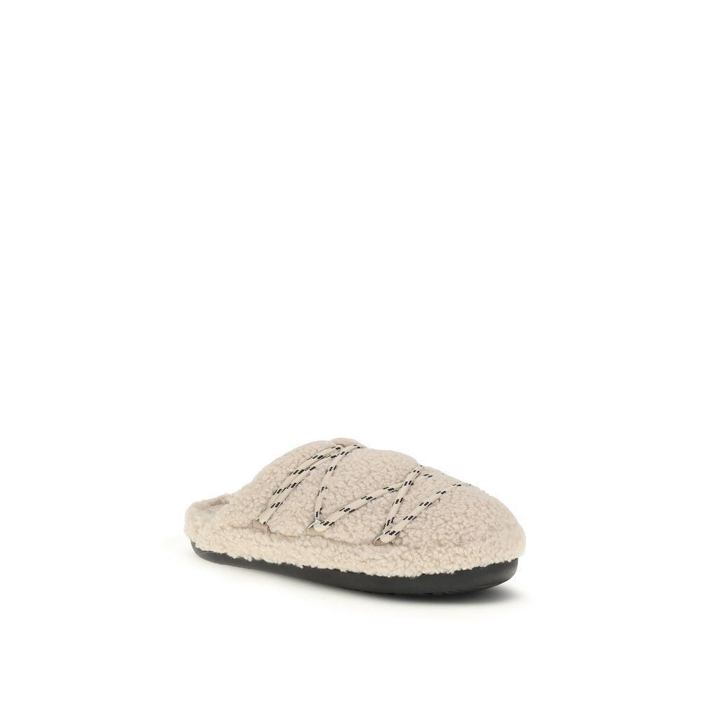 Bež poliamidni balerinke