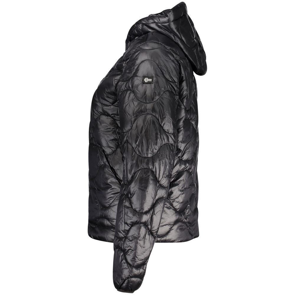 Norveška 1963 črna poliamidna ženska jakna