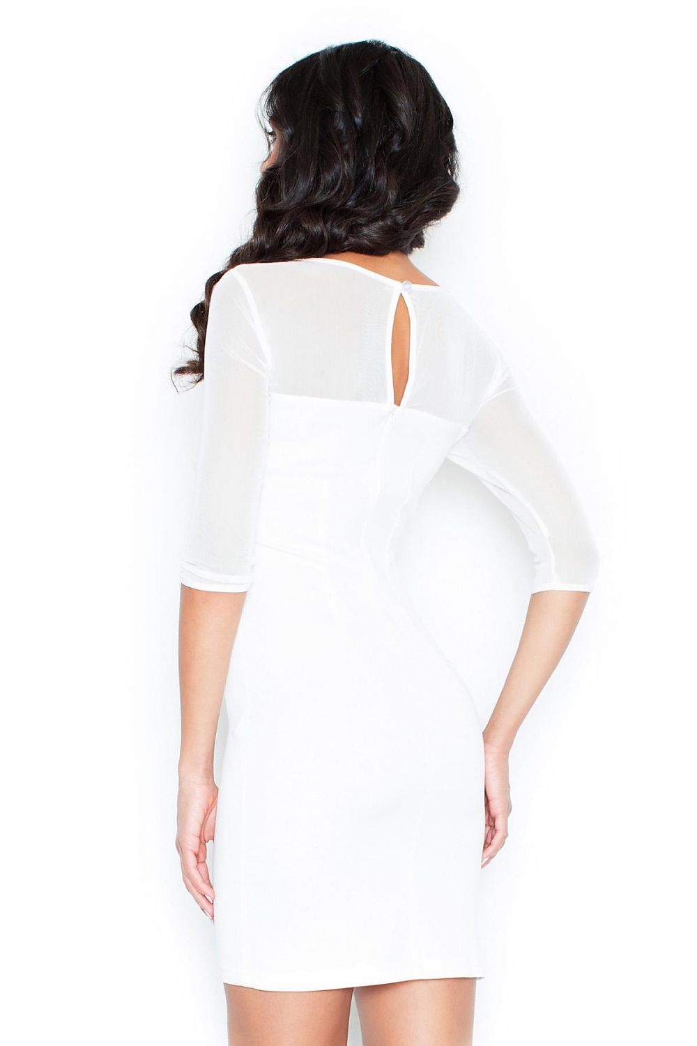  Koktajl obleka model 28070 Figl 