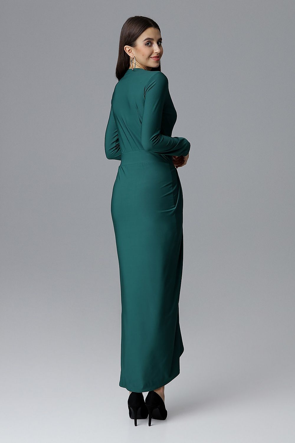  Dolga obleka model 126214 Figl 