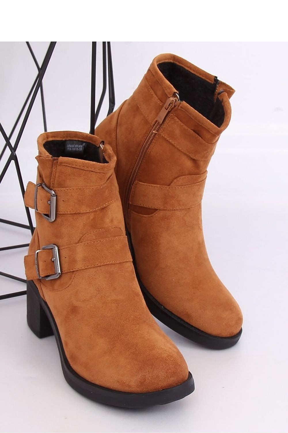  Škornji s peto model 136848 Inello 