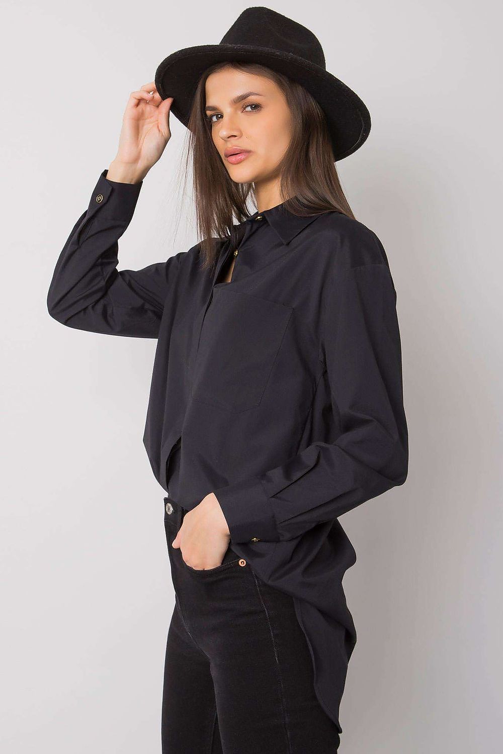  Srajca z dolgimi rokavi, model 160736 Ex Moda 