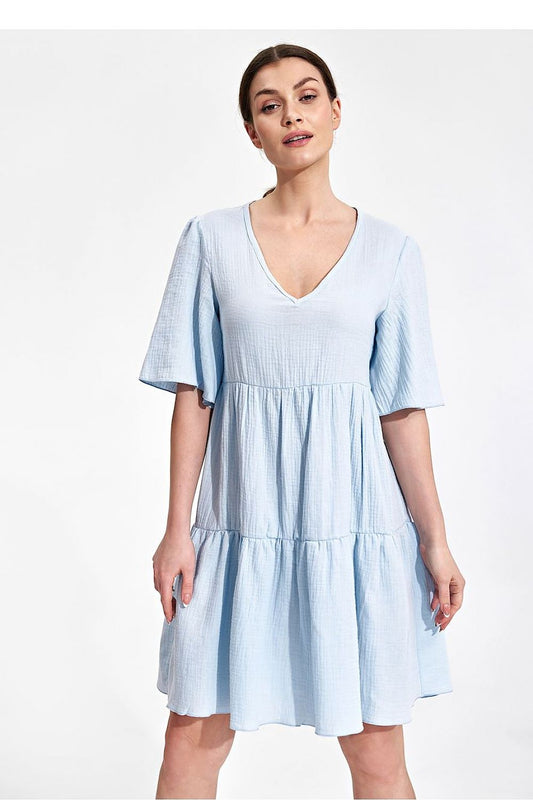  Dnevna obleka model 167818 Figl 