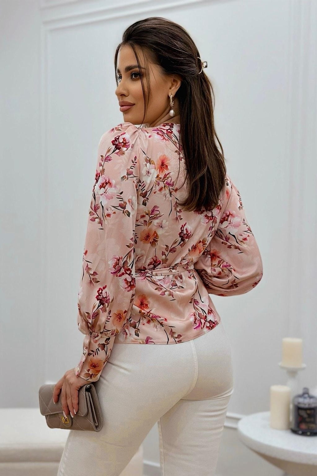 GABI zavita bluza - rdeča