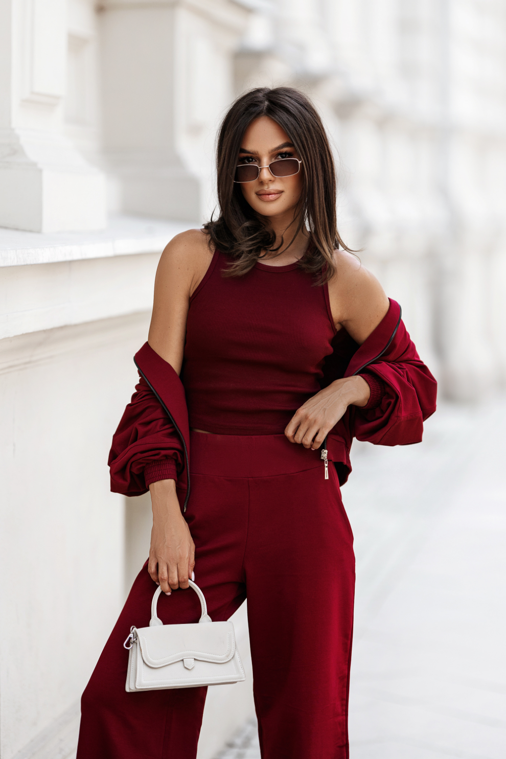 Komplet MAVIA - Bordo